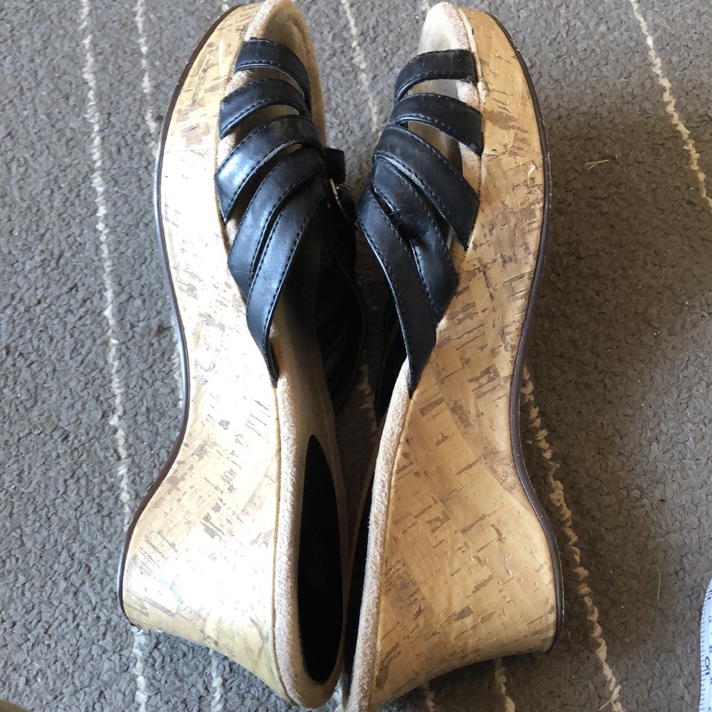 Route 66 slip on heel/sandals size 7.5 - Picture 6 of 8